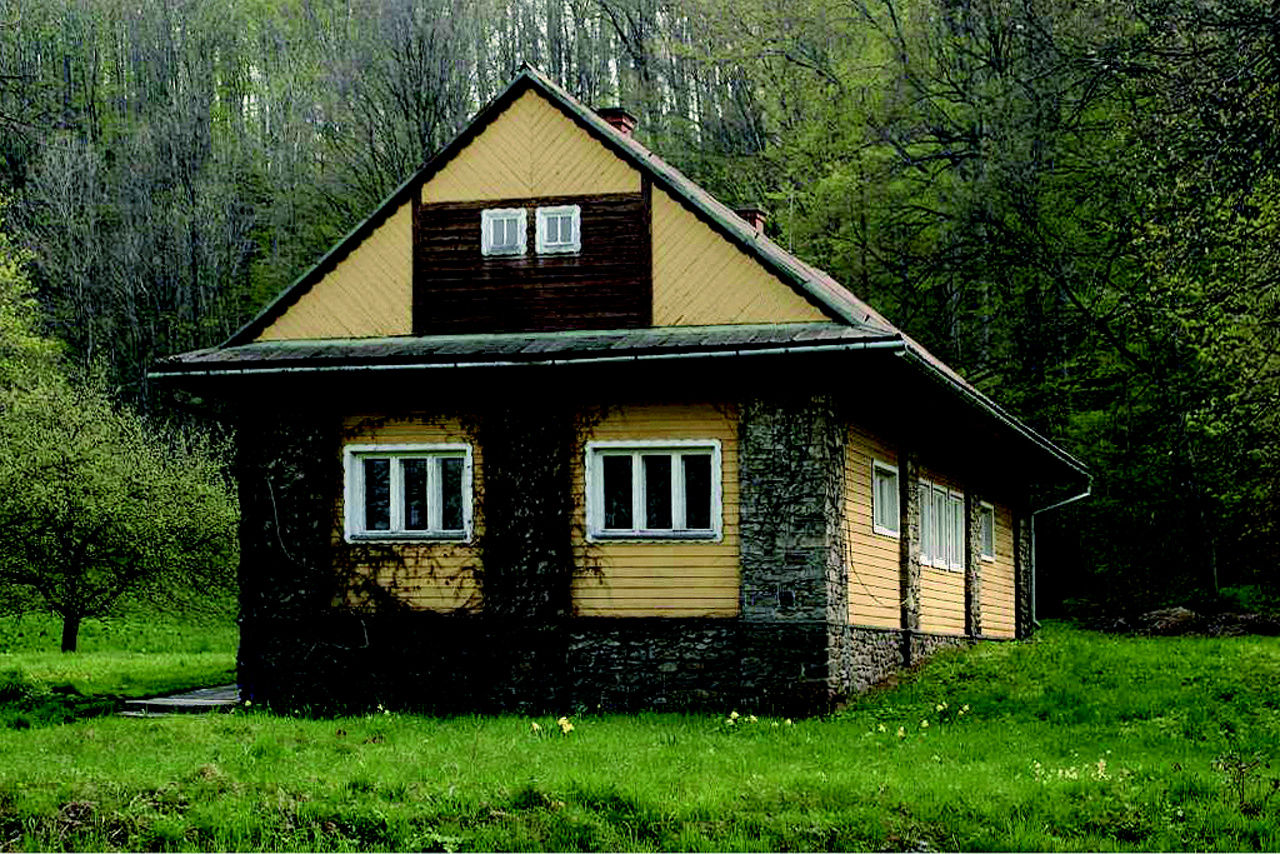 Log cabin of Petr Bezruc
